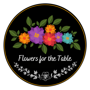 AntiRacist Table - Flowers Logo